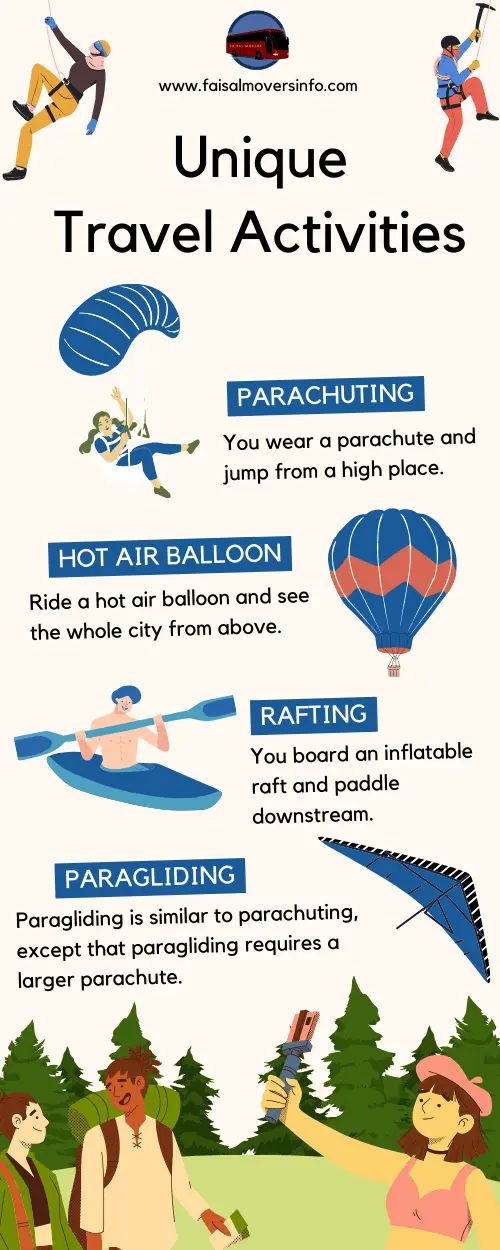 unique travel activities