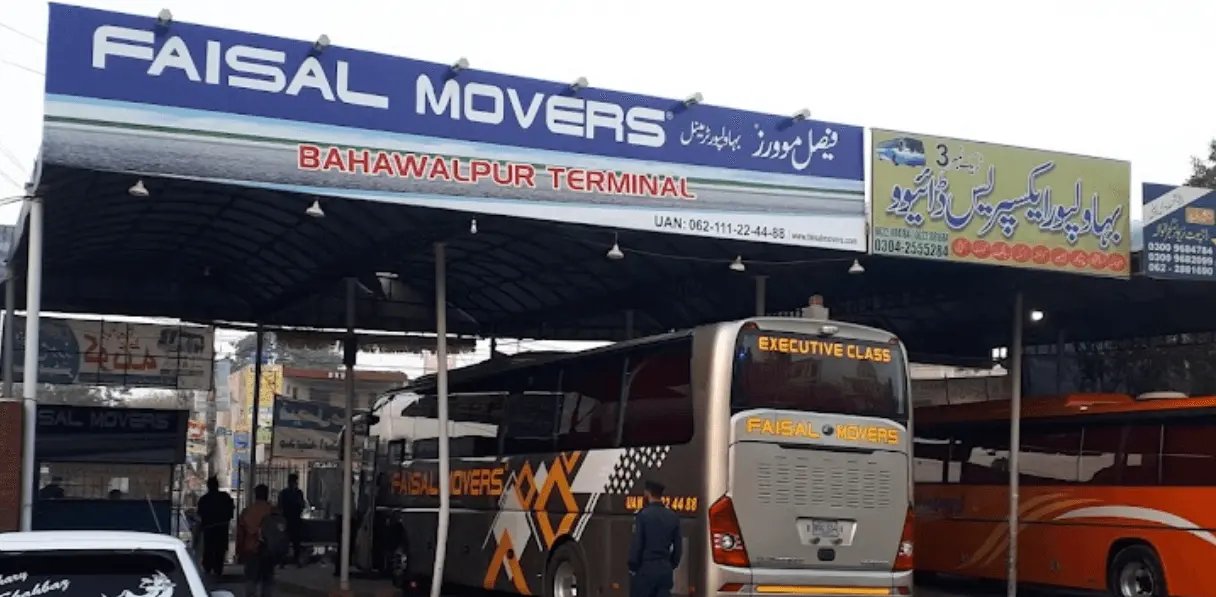 faisal movers bahawalpur terminal location