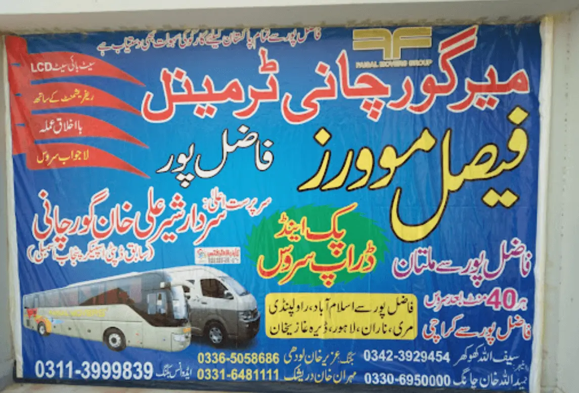 fazilpur terminal address on google maps